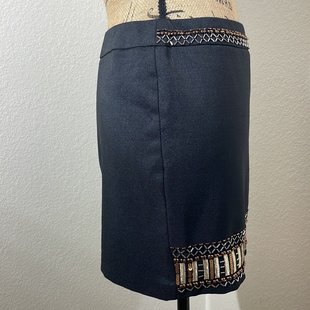 DejaVu Sequined Mini Skirt - Picture 7 of 11